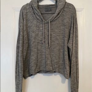 Athleta Cropped Hooded Sweatshirt